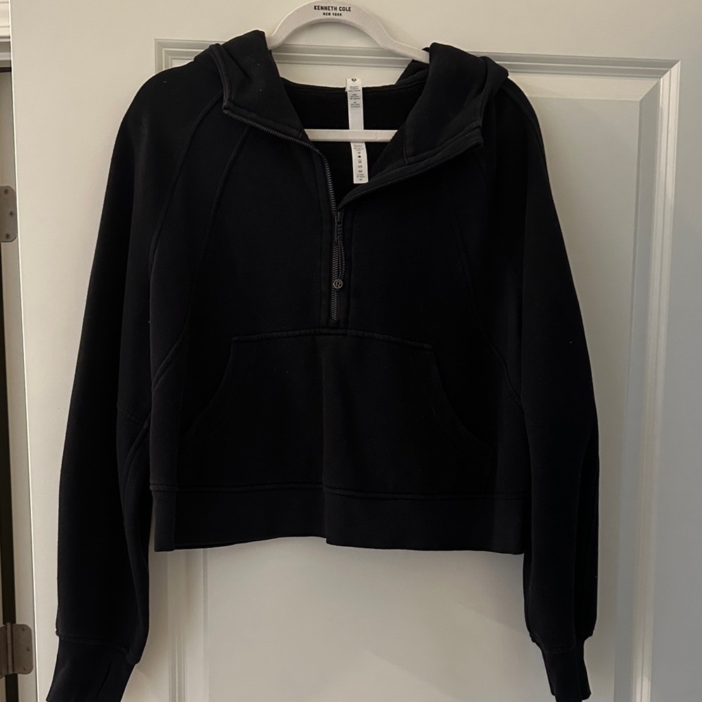 lululemon athletica Black Half-Zip Hoodie